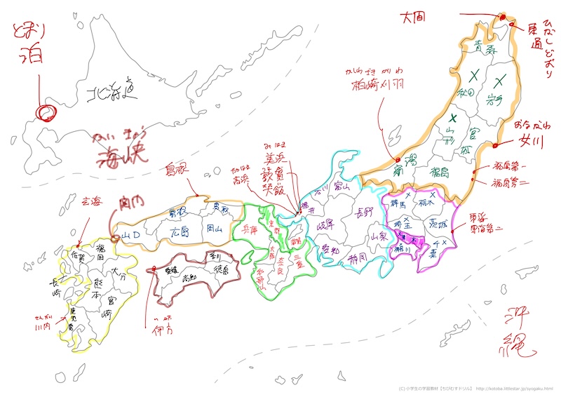 原子力発電所の場所